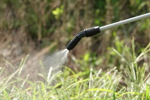 除草剤散布